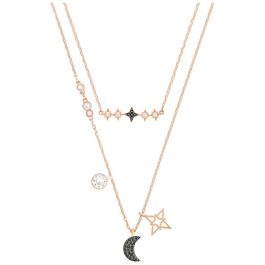 Swarovski Glowing Moon Necklace Set 5273290