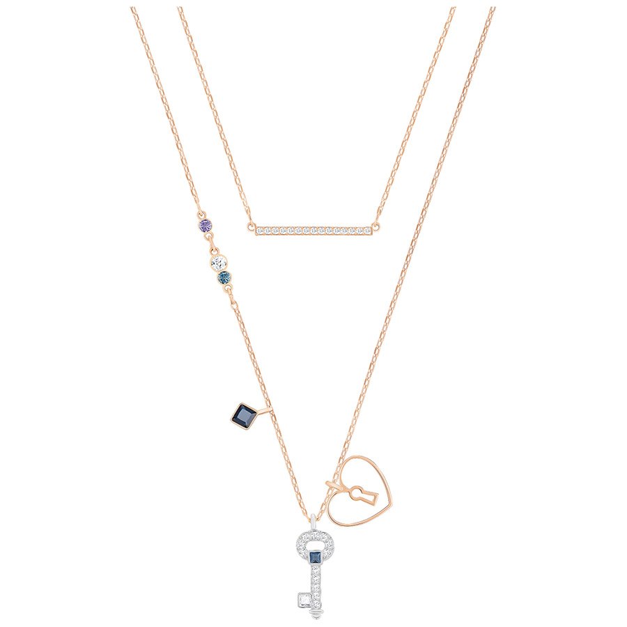 Swarovski Glowing Key Necklace Set 5273295