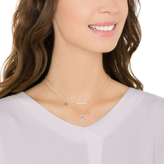 Set Collane Swarovski Glowing Key 5273295