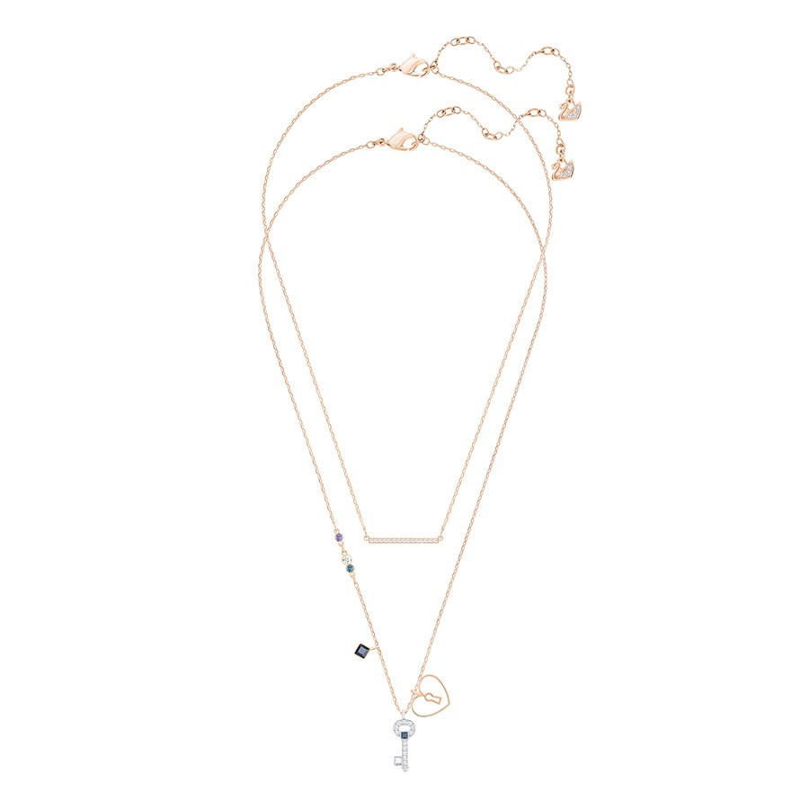Swarovski Glowing Key Necklace Set 5273295