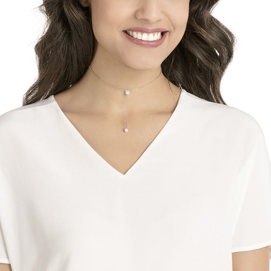 Swarovski AY Attract necklace 5408440
