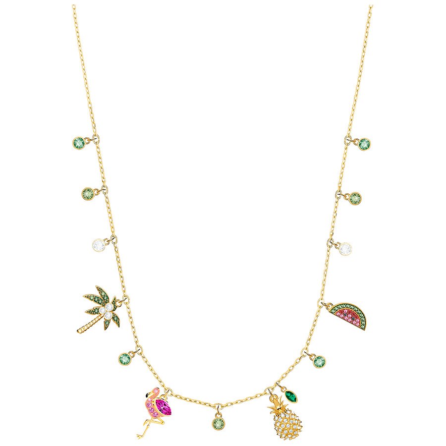 Swarovski Lime Charms Necklace 5375302