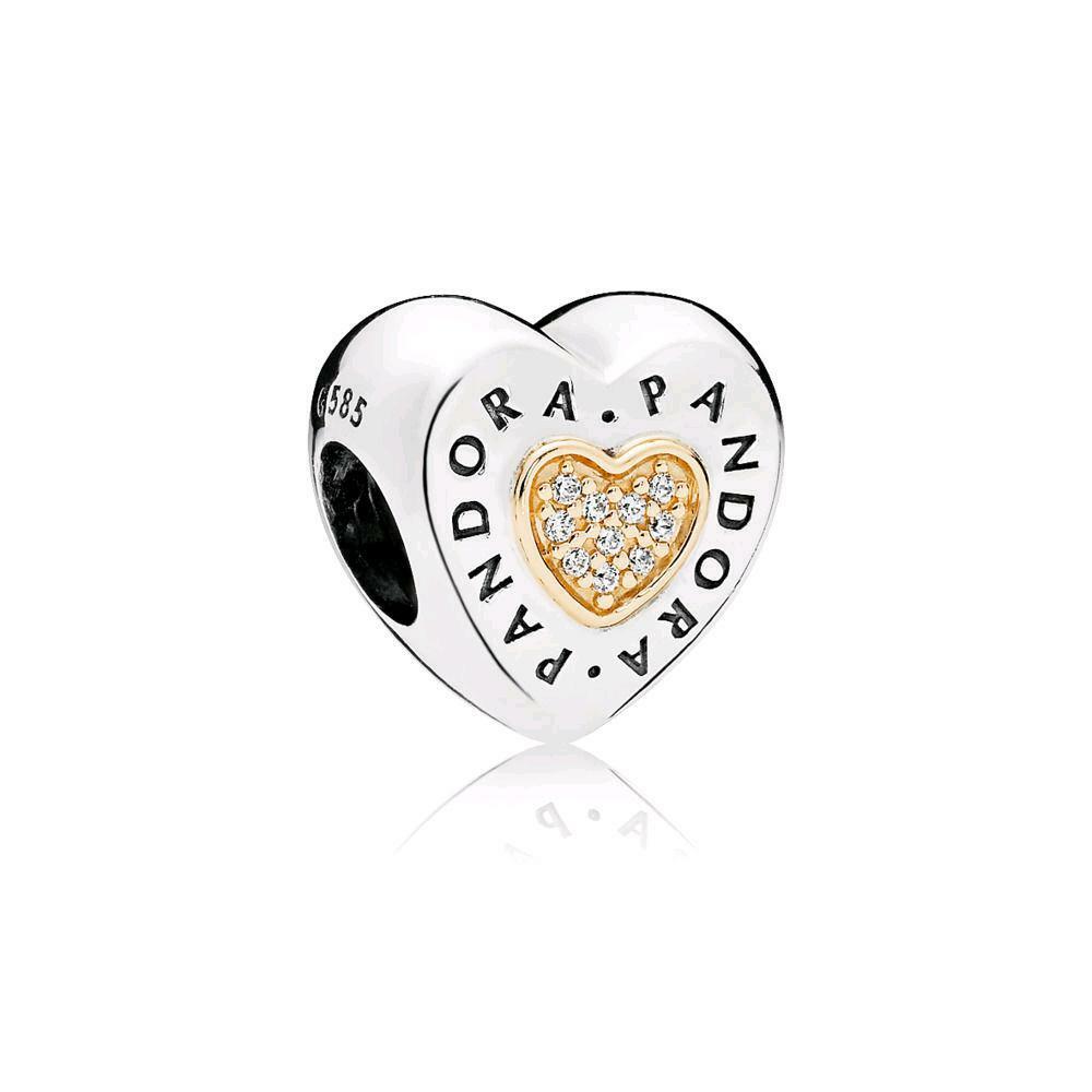 Pandora Forever Heart Charm 796233CZ
