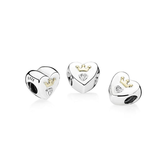 Pandora Royal Heart Charm 791739CZ