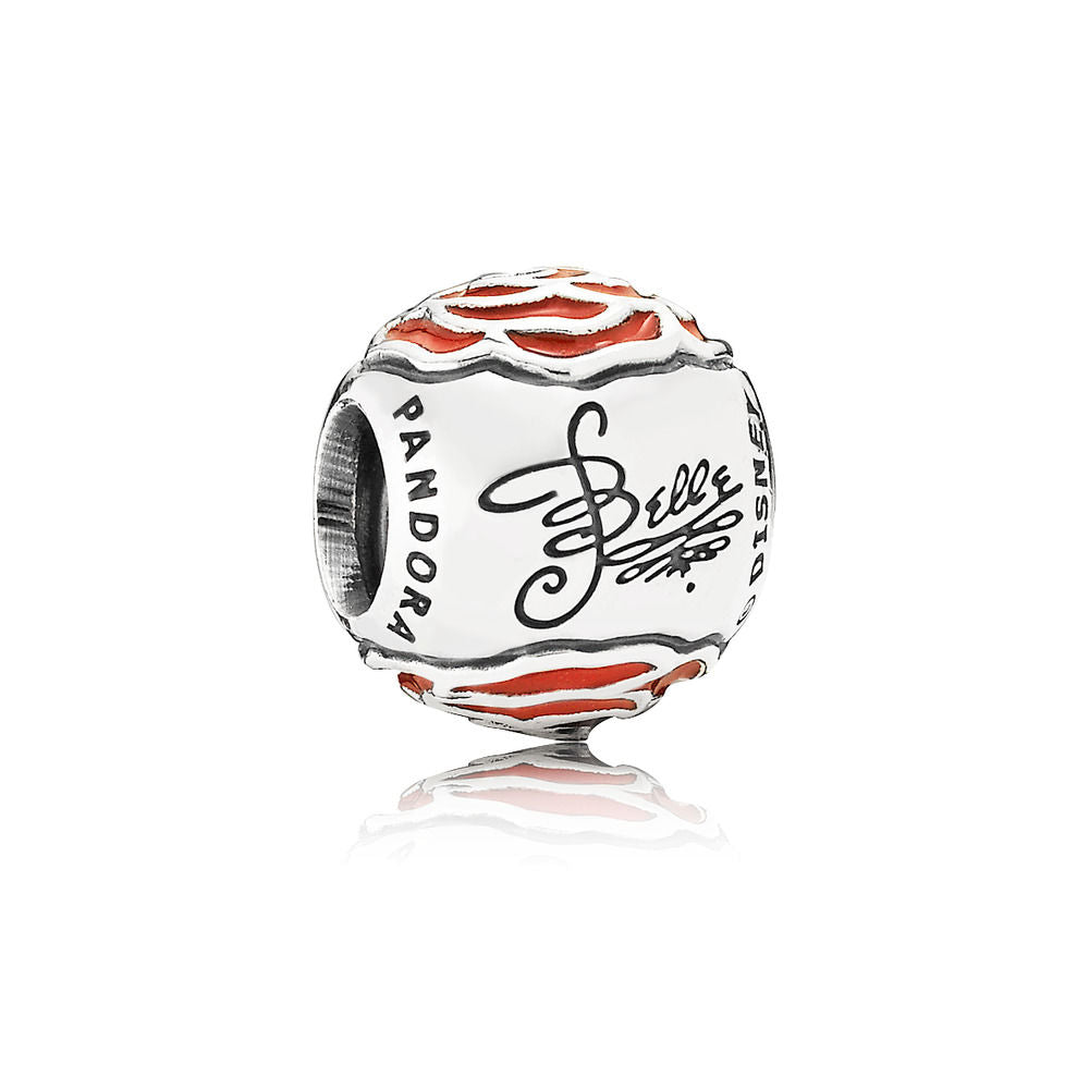 Pandora Disney, Belle's Enchanted Rose Charm 791575EN09