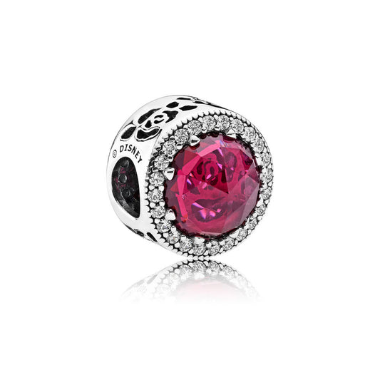 Pandora Disney, Charm La Rosa Luminosa di Belle 792140NCC