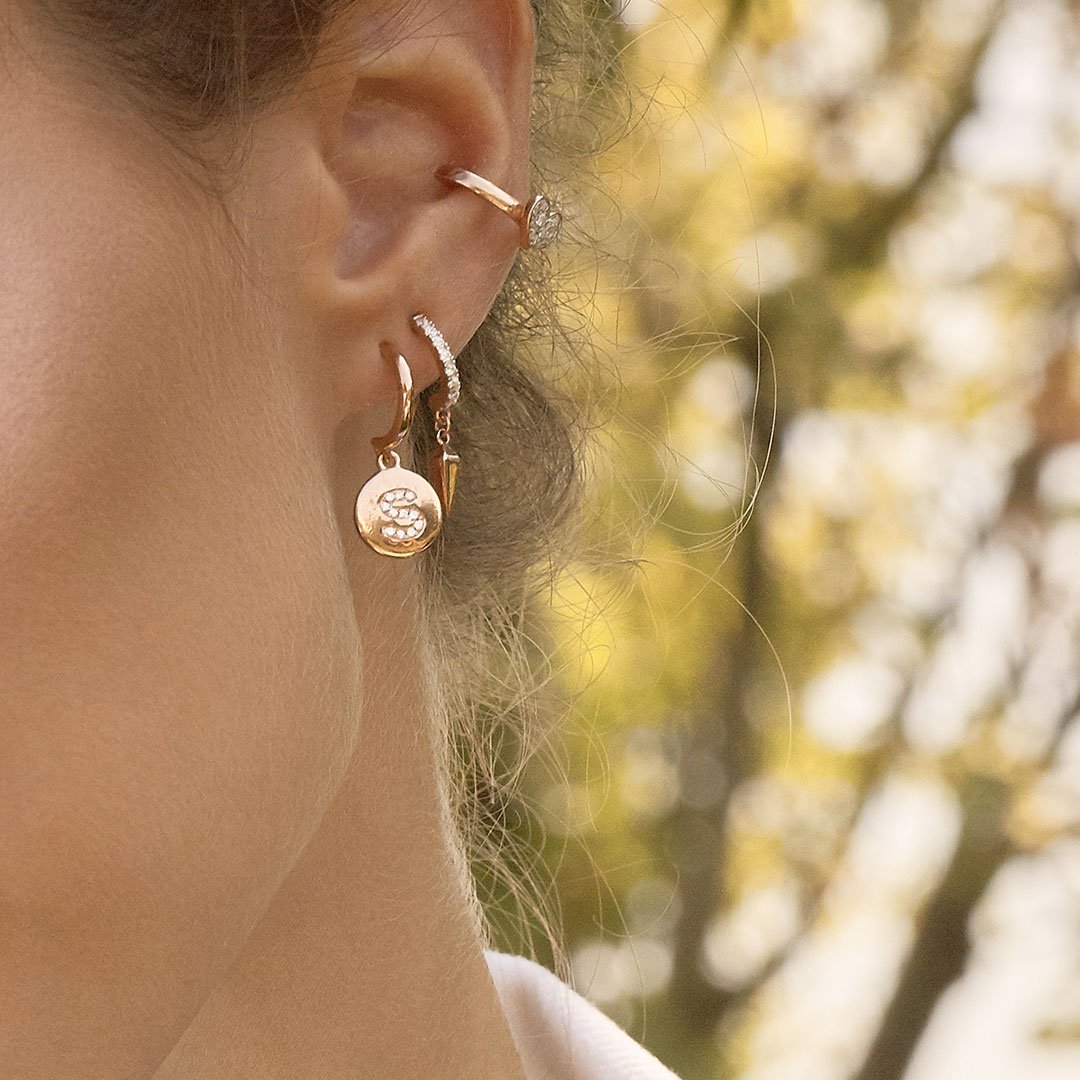Orecchino Earcuff Rue Des Mille Cuore ORZ-EAR-CUO