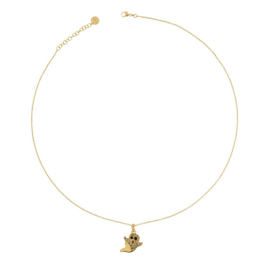 Girocollo Rue Des Mille Con Soggetto Zirconi Fantasma GRZ-007-FANT-AU