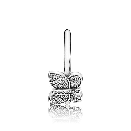 Pandora Sparkling Butterfly Ring 190938CZ