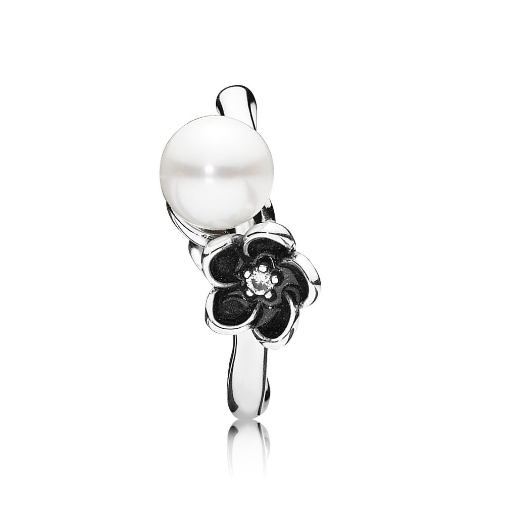Anello Pandora Fiore Perla 190924P