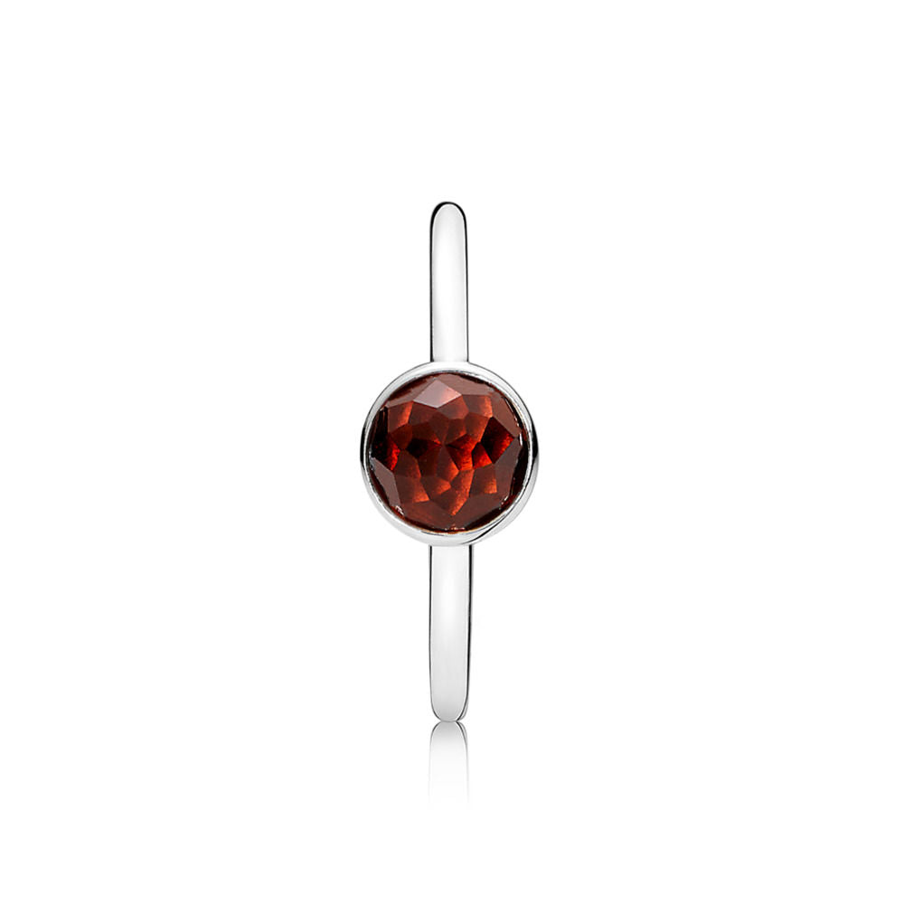 Anello Pandora Goccia Di Gennaio 191012GR