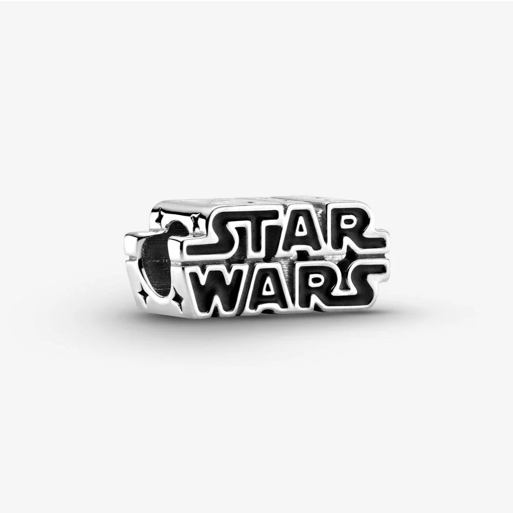 Charm Pandora Star Wars in Argento con Logo in 3D 799246C01