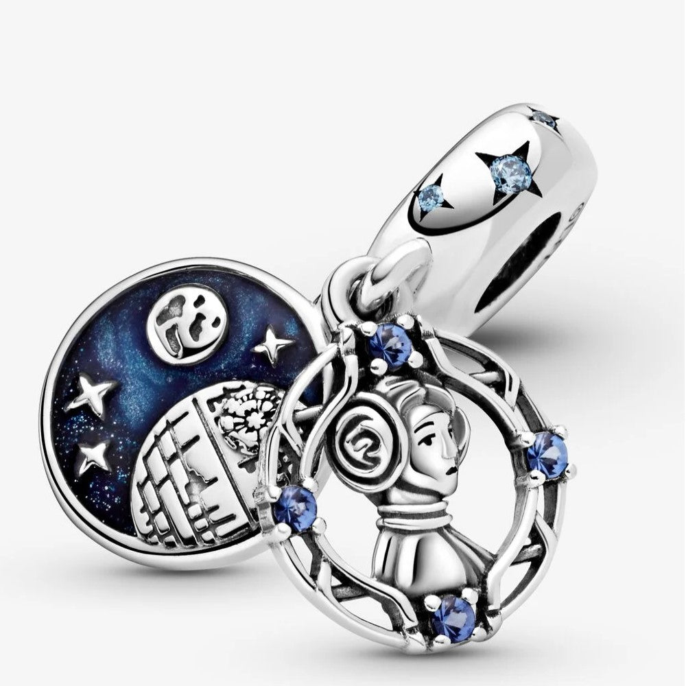 Pandora Star Wars Double Princess Leia Pendant Charm 799251C01