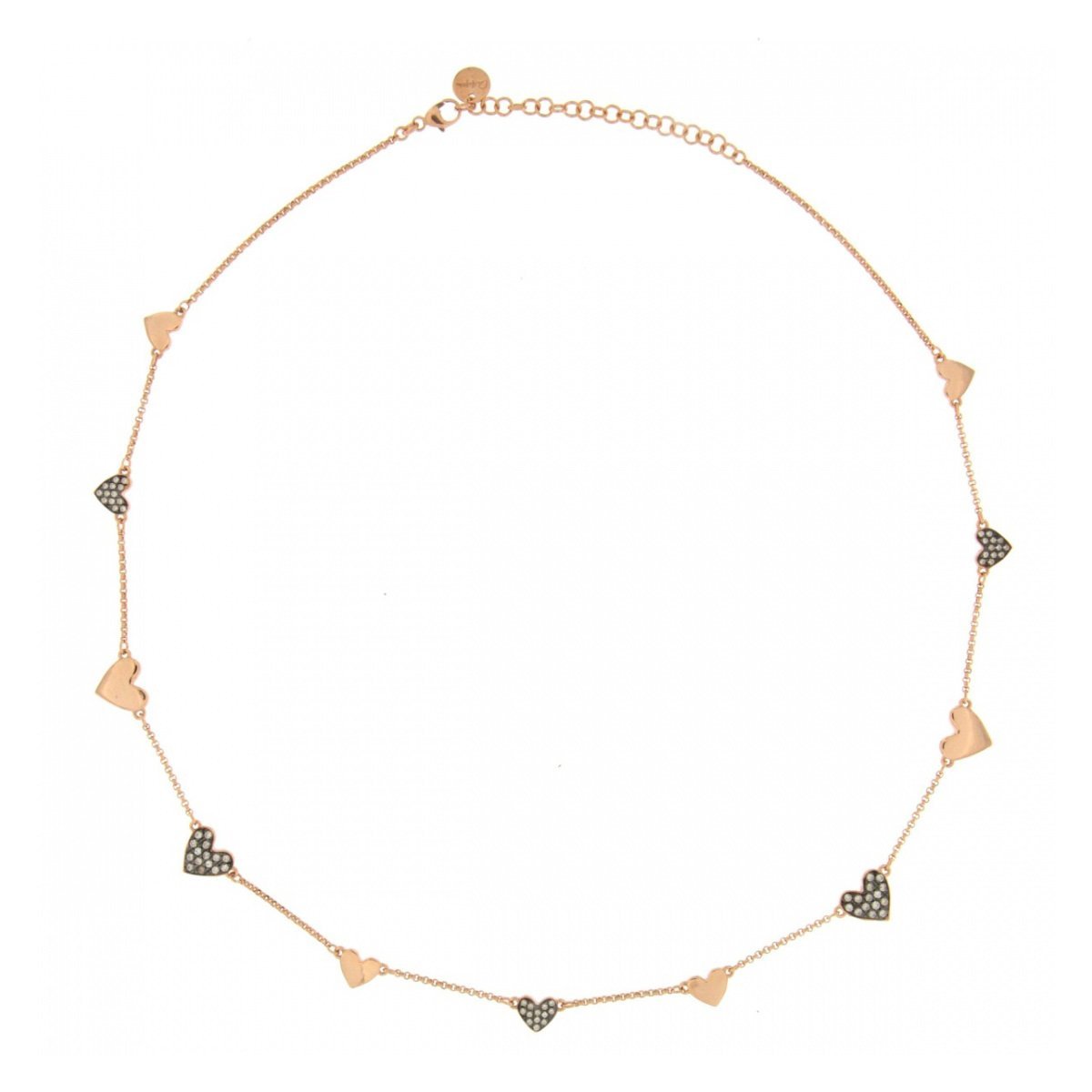 Girocollo Catenella Rue Des Mille Cuori GRZ-11-SOGG-CUO