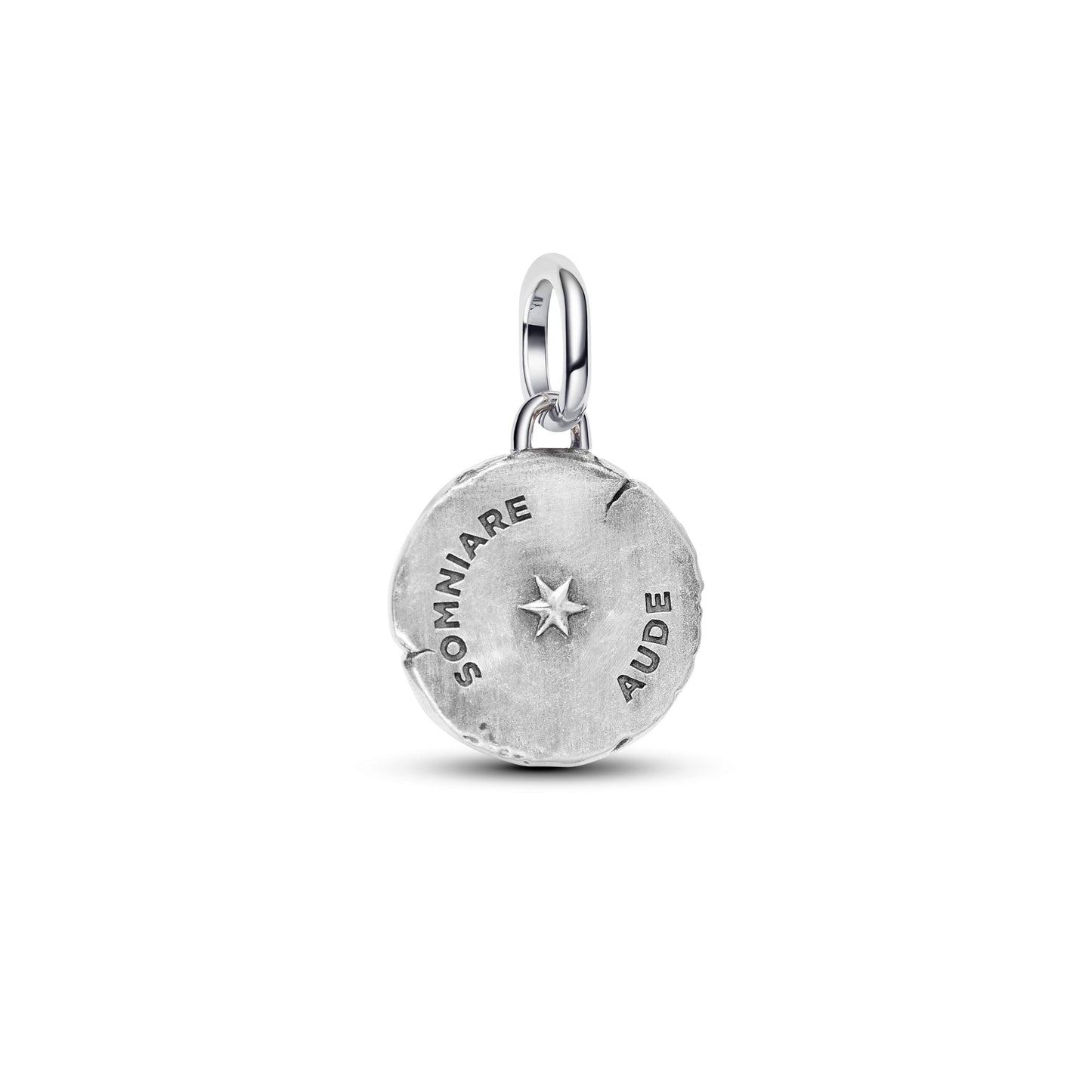 Charm Pandora Medallion Farfalla "Somniare Aude" - 764803C01