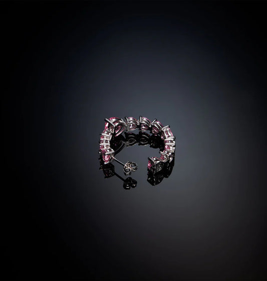 J19auv40 Earrings Hooppinkheart.4 900x
