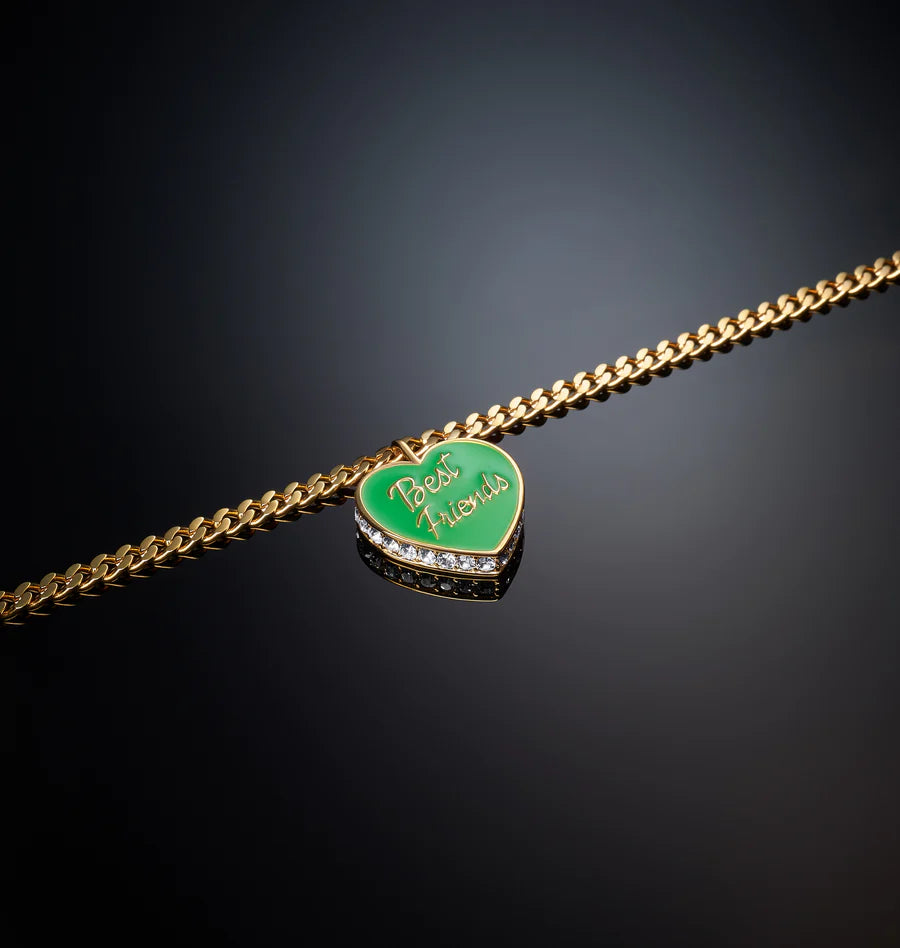J19avi06 Bracelet Love Green.3 900x
