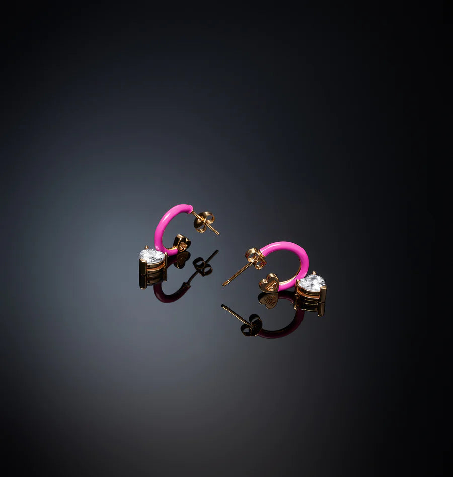 J19avi11 Earring Hoop Pink.1 900x