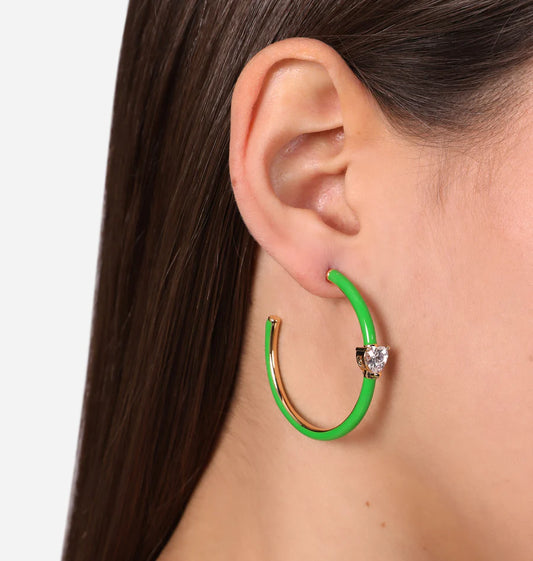 J19avi25 Earrings Hoop Green.2 900x