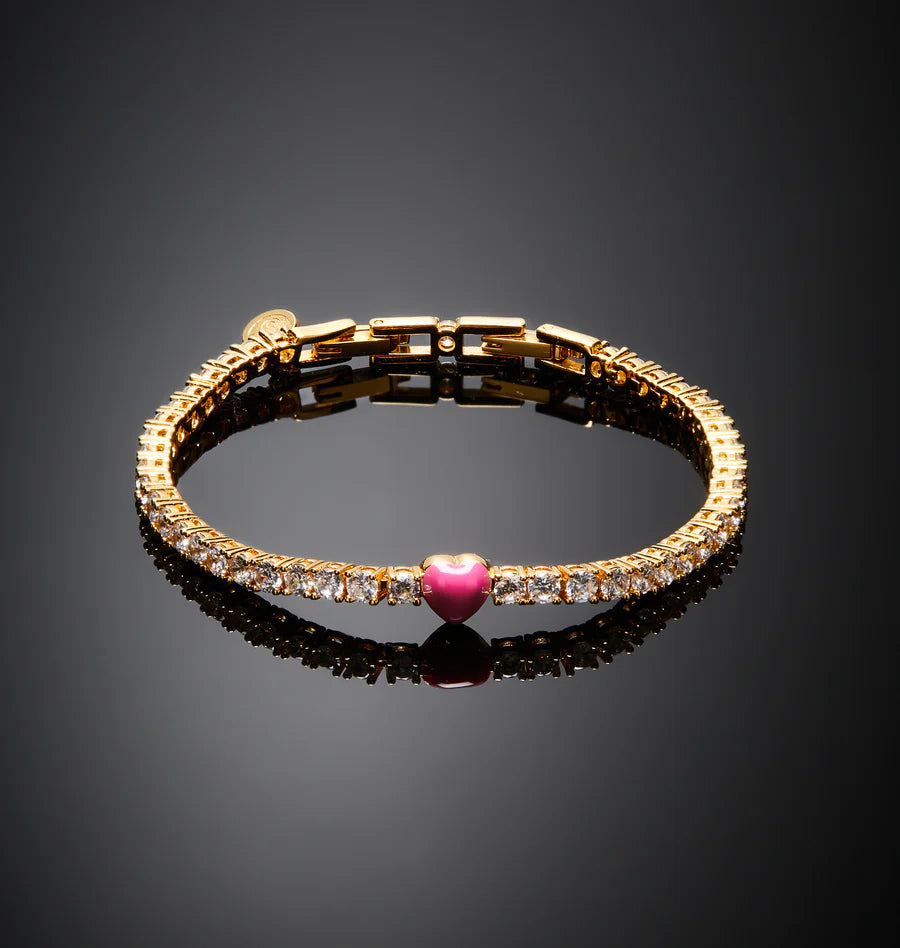 J19awd08 Cuoricinoneon Bracelet Fuchsia.1 900x