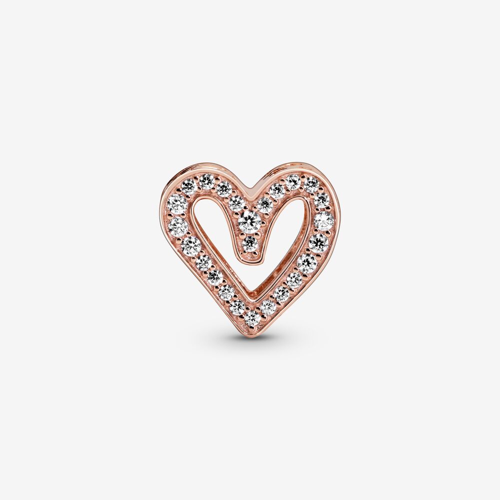 Pandora Sparkling Heart Charm 788692C01