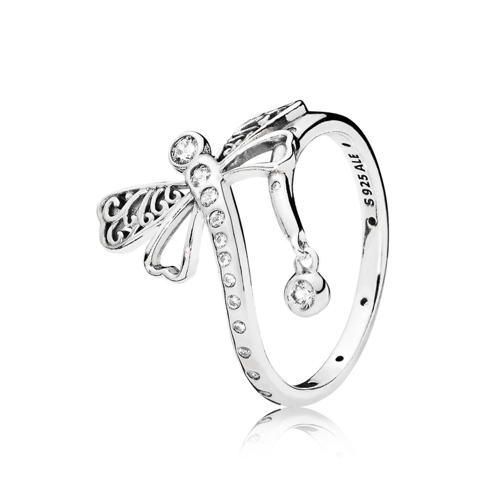 Anello Pandora Libellula Sognante 197093CZ