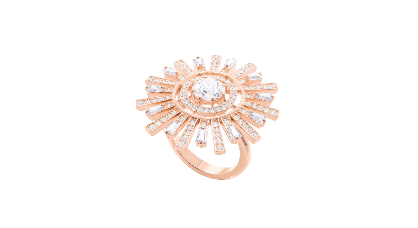 Anello Swarovski Cocktail Sunshine