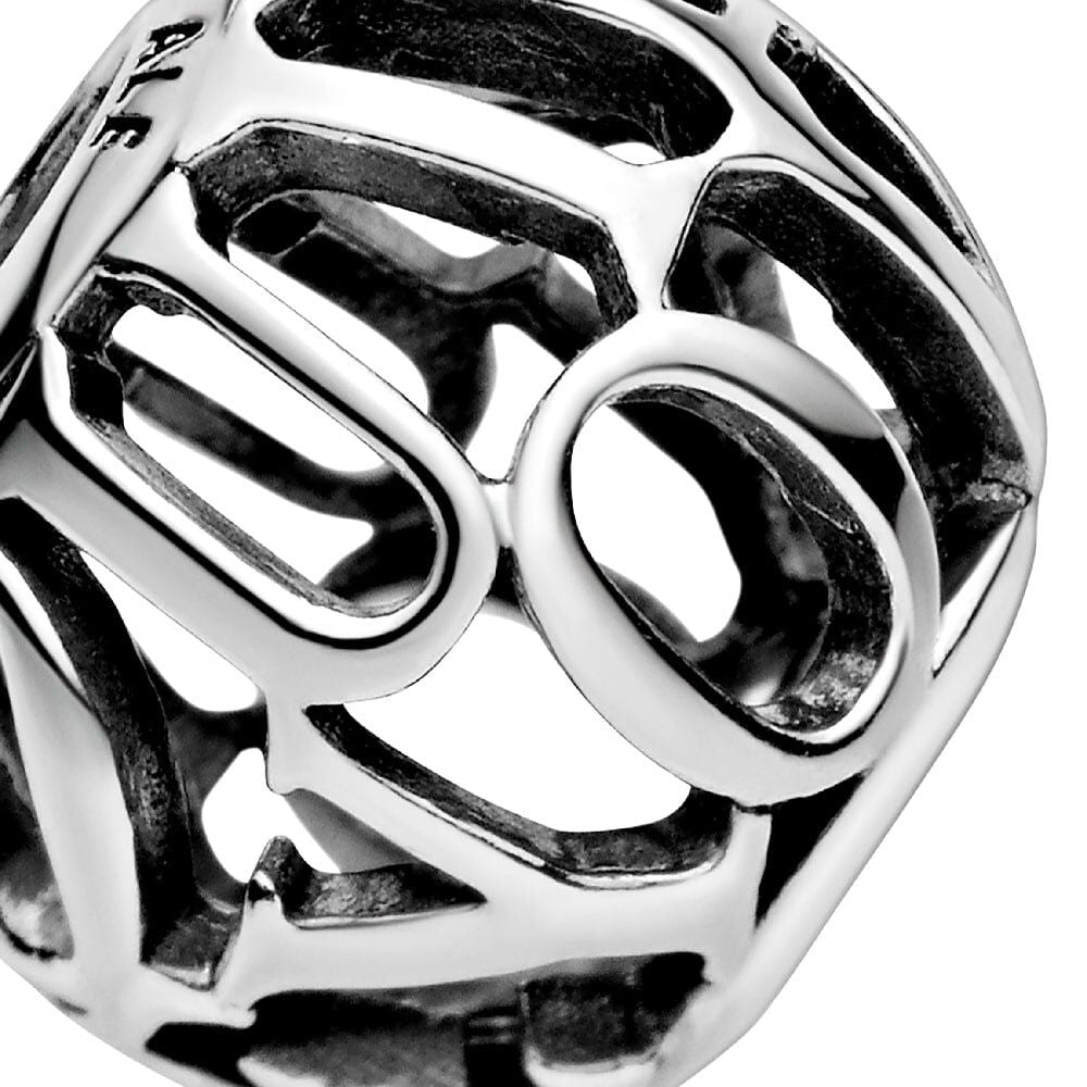 Pandora Openwork I Love You Charm 798678C00