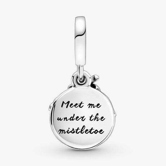 Pandora Christmas Mistletoe Pendant Charm 799229C01