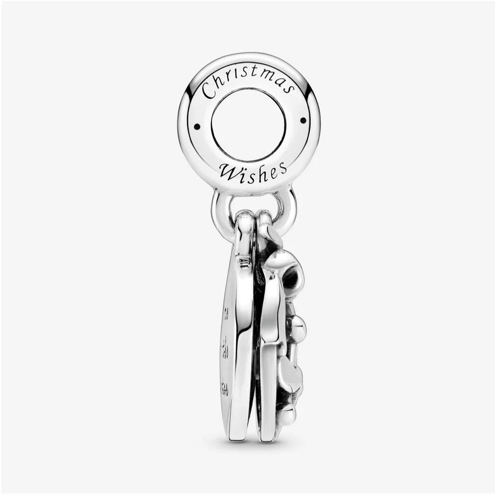 Pandora Christmas Mistletoe Pendant Charm 799229C01