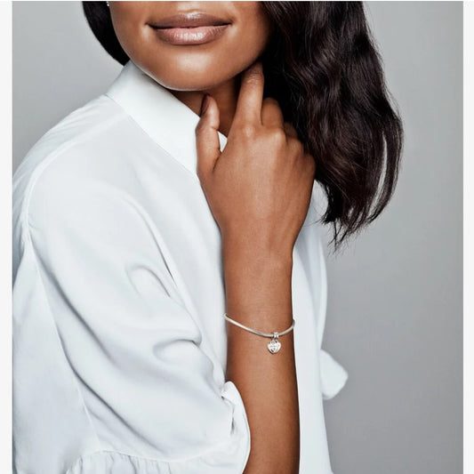 Charm Pendente Pandora con Doppio Cuore 799187C01