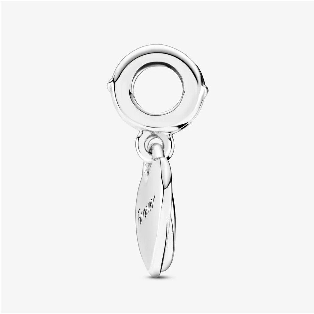 Pandora Double Heart Pendant Charm 799187C01