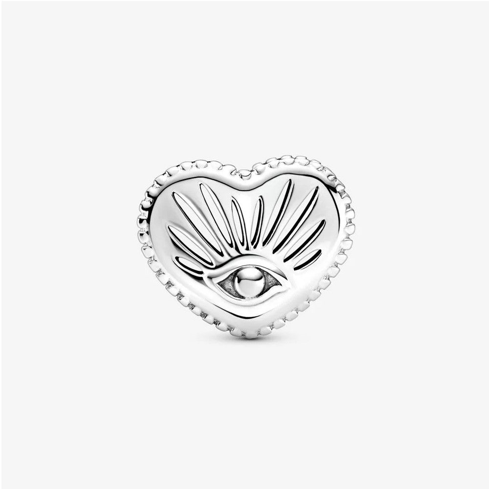 Charm Pandora a Cuore Occhio Onniveggente 799179C00
