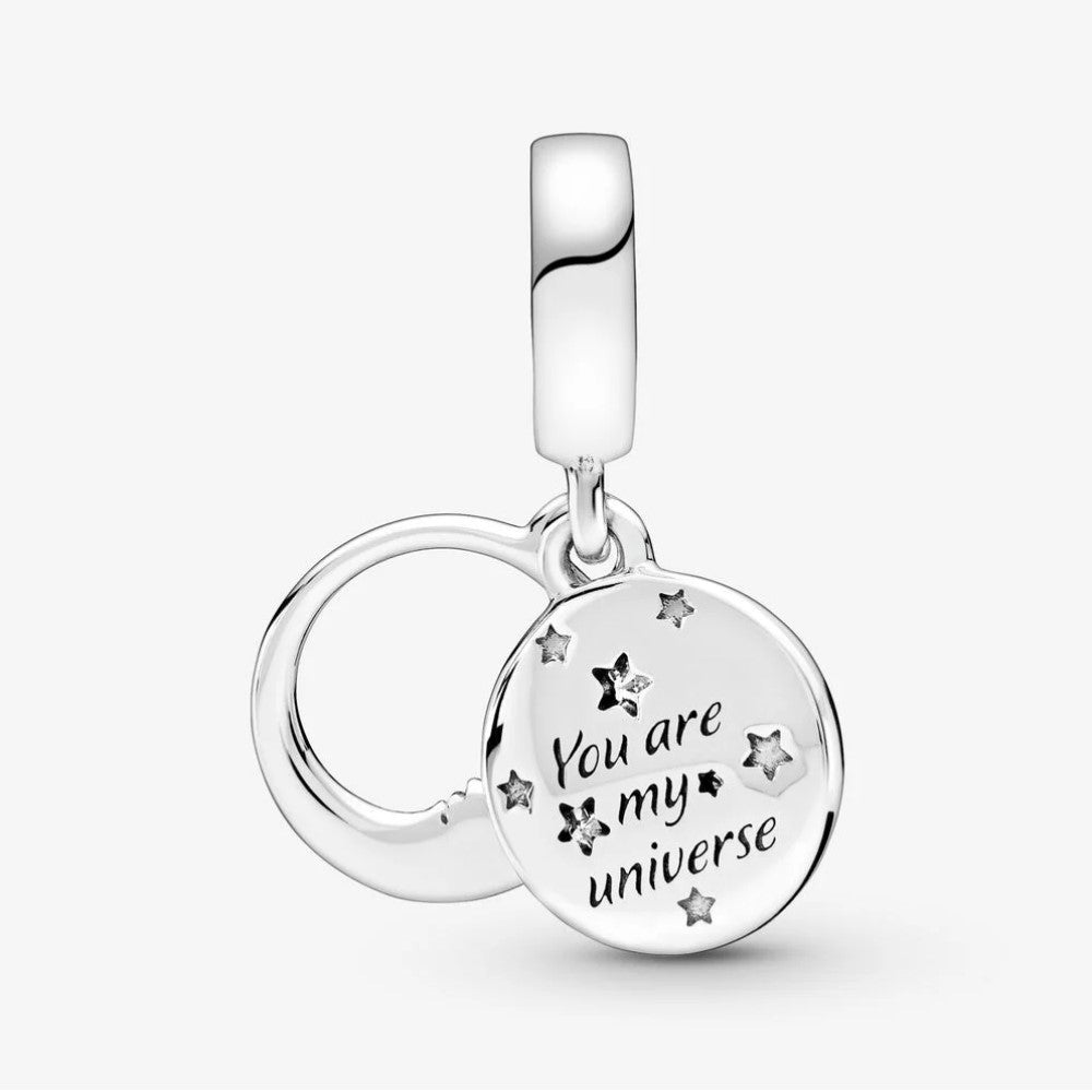 Pandora Sleeping Stars and Moon Pendant Charm 799242C01