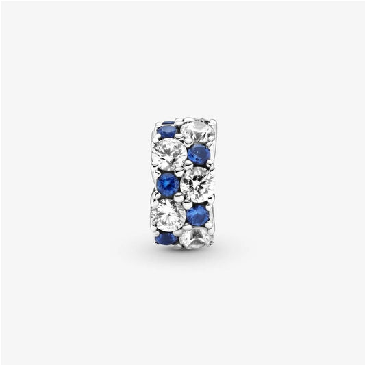 Clip Pandora Scintillante Blu 799171C01