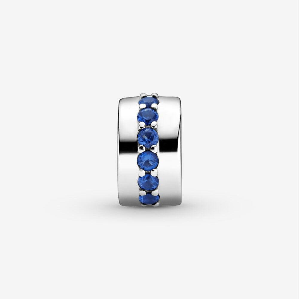 Clip Pandora Sentiero Blu Scintillante 791972C01