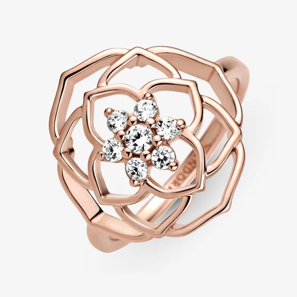 Pandora Rose Petals Scenic Ring 189412C01