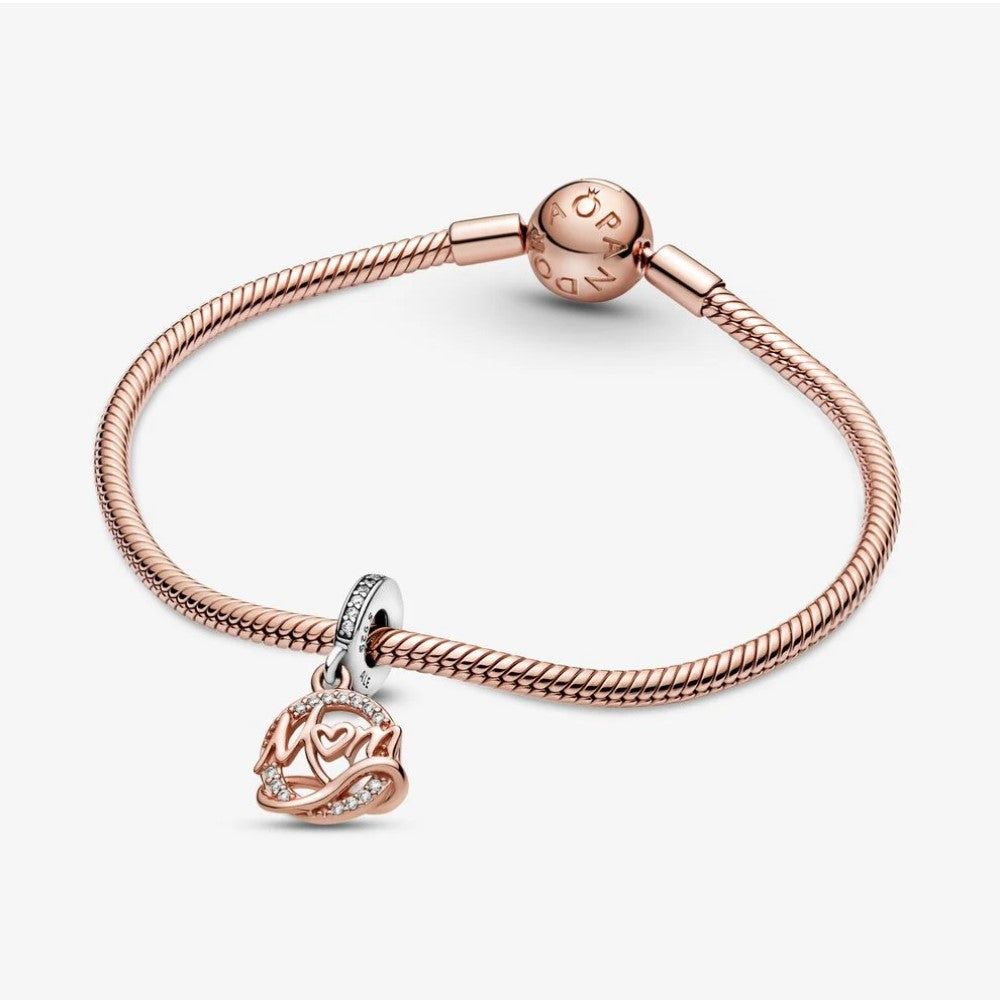 Charm Pendente Pandora Mum Bicolore 789374C01