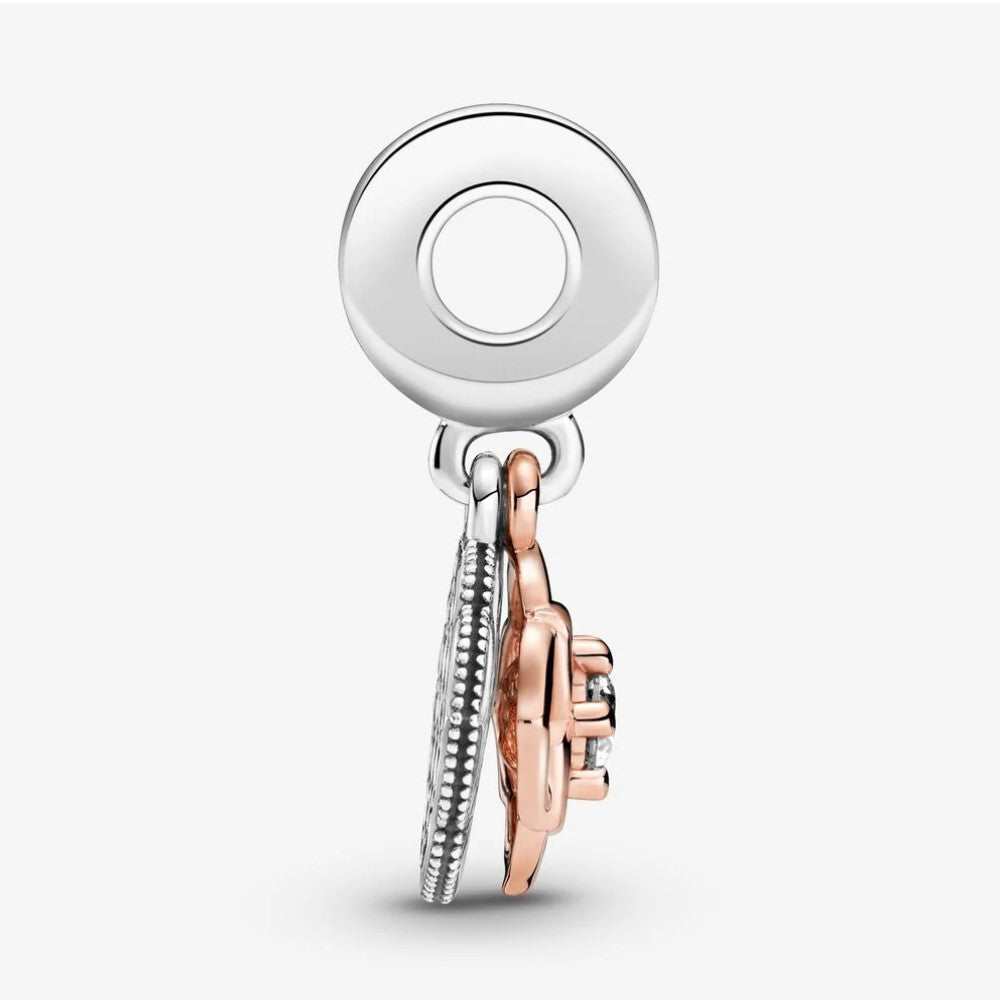 Pandora Two-Tone Pink Pendant Charm 789373C01