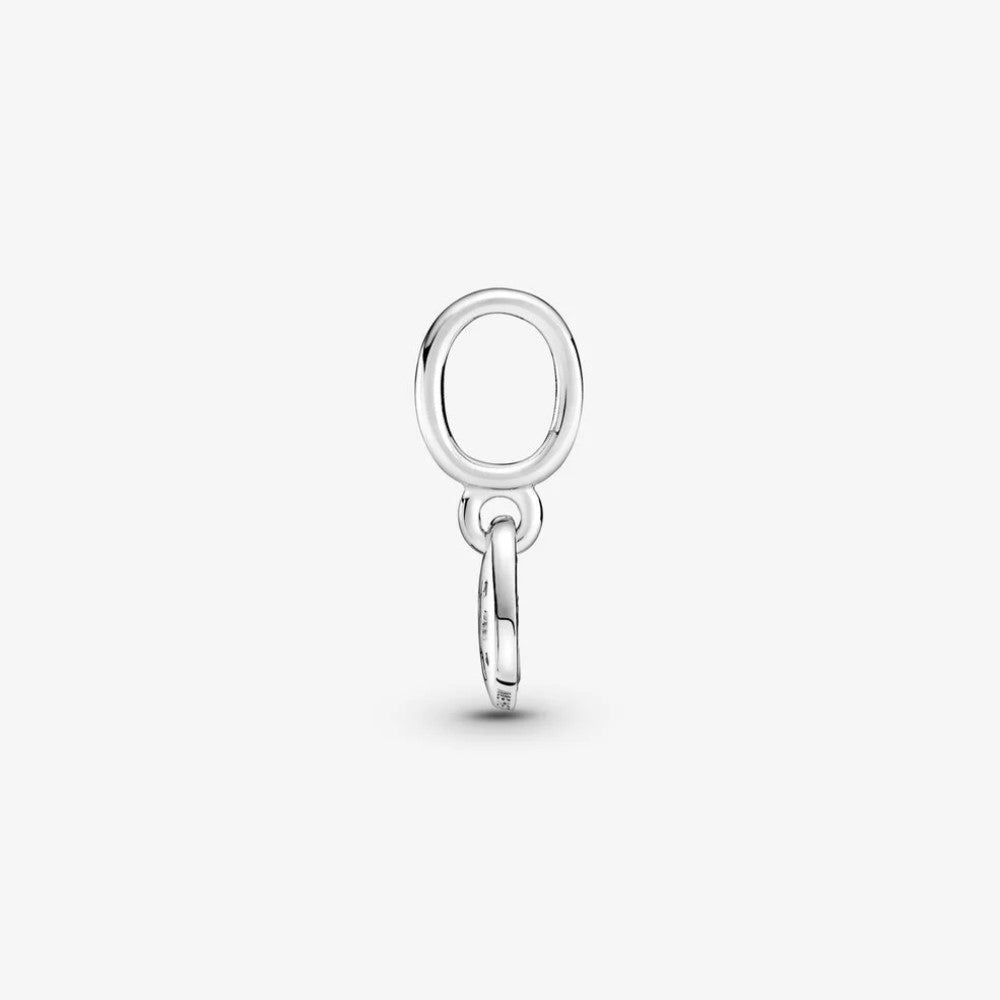 Charm Pandora Cuore Obliquo con Pavé Blu 799404C01