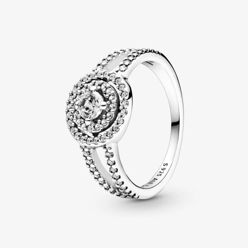 Pandora Double Sparkling Light Point Ring 199408C01