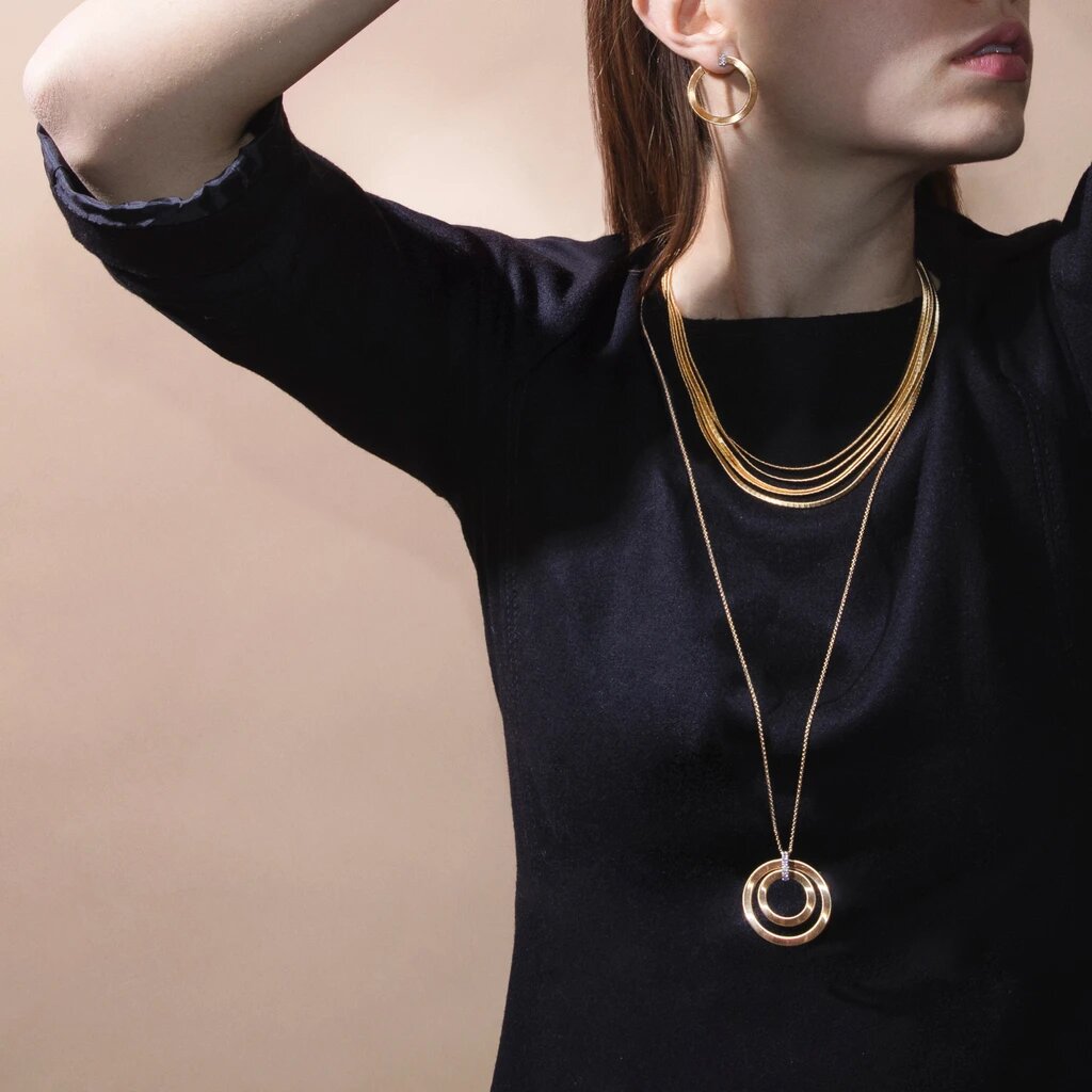 Orecchino Marco Bicego Masai OG377 B YW