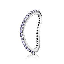 Pandora Purple Wave Ring 190908ACZ