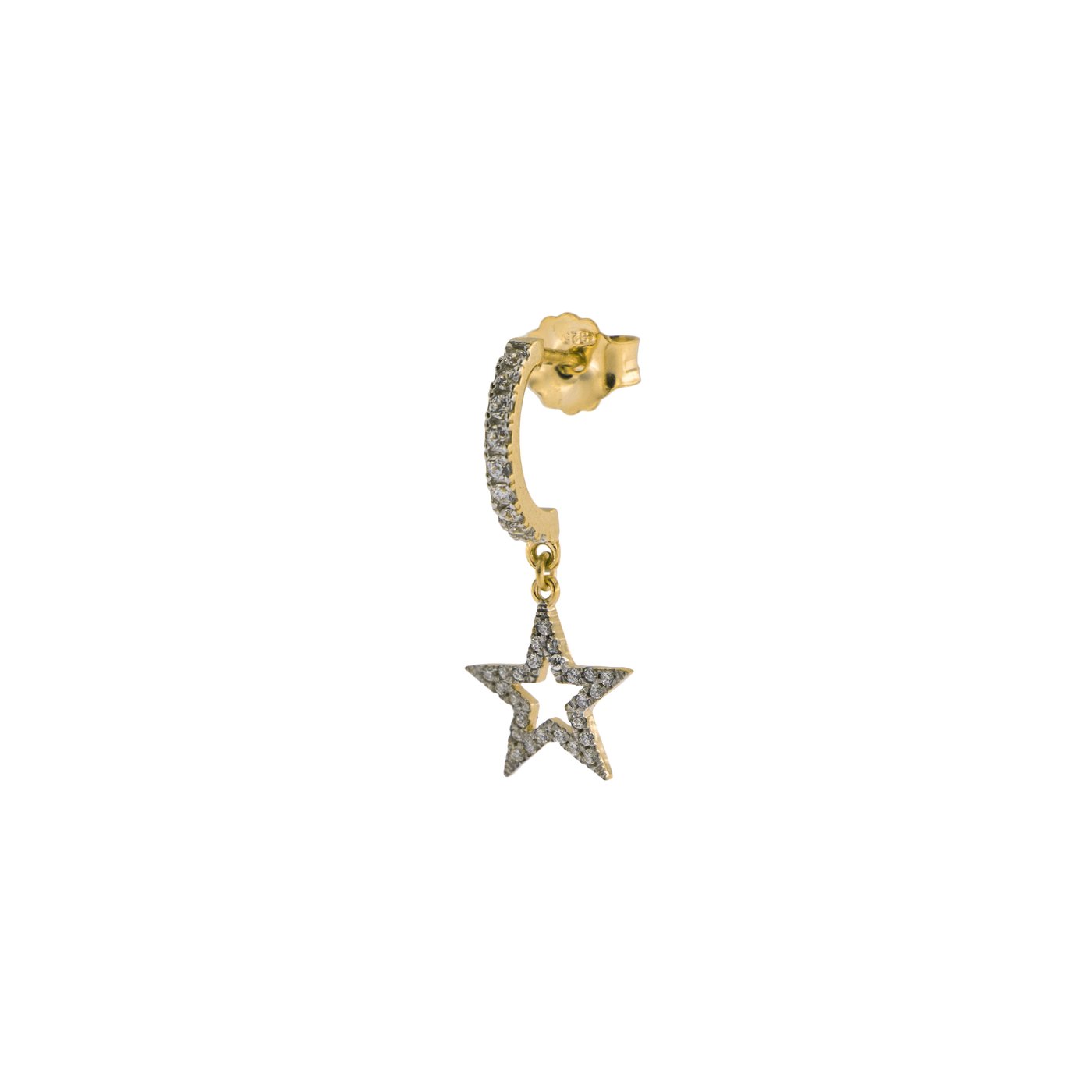 Orecchini Mono Rue Des Mille Stella Traforata ORZ-FA-TR-STE