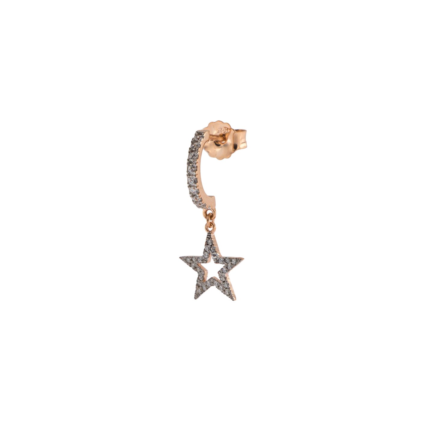 Orecchini Mono Rue Des Mille Stella Traforata ORZ-FA-TR-STE