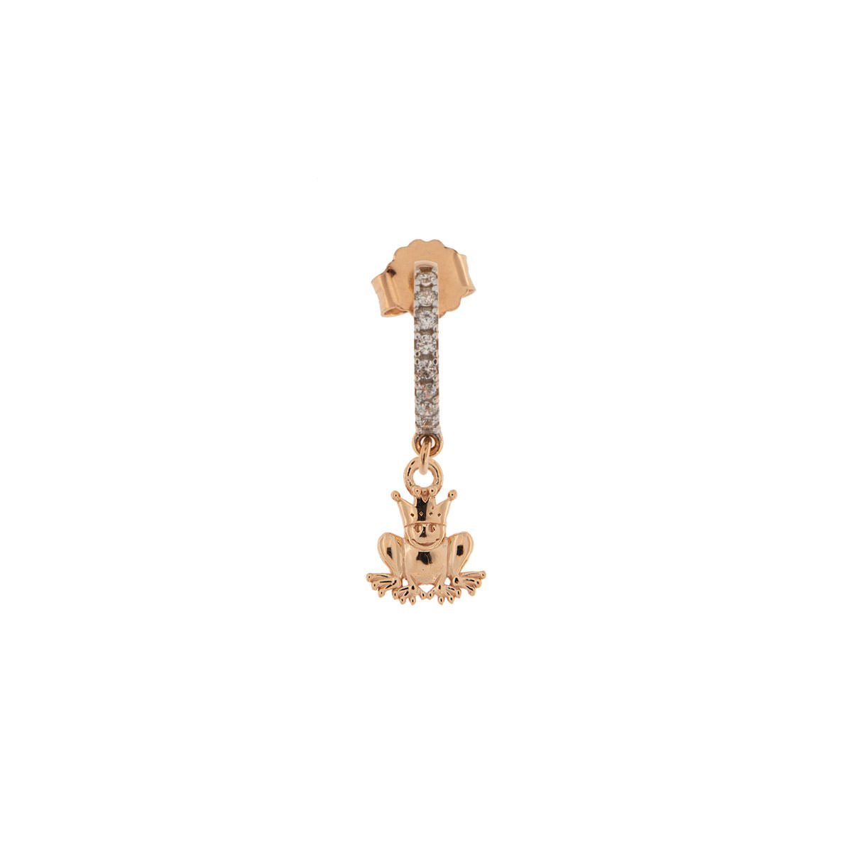 Rue des Mille Mono Earrings with ORZ-FA_STE Subject