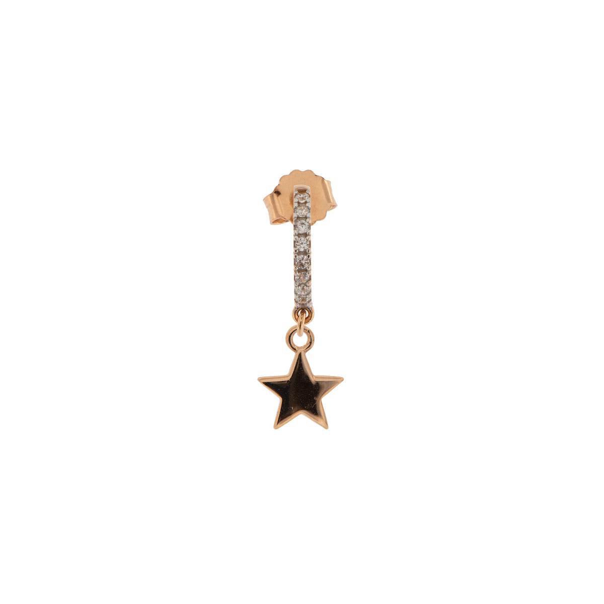 Rue des Mille Mono Earrings with ORZ-FA_STE Subject
