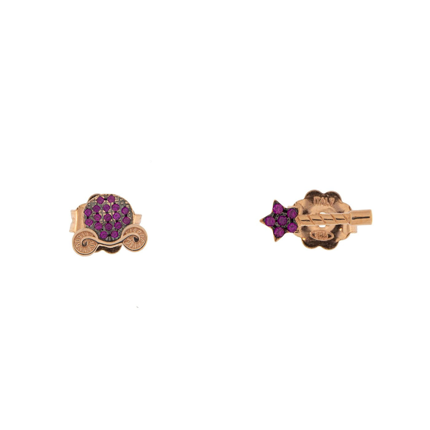 Rue Des Mille Carrozza ORZ-LOB_MIC_C2 Stud Earrings