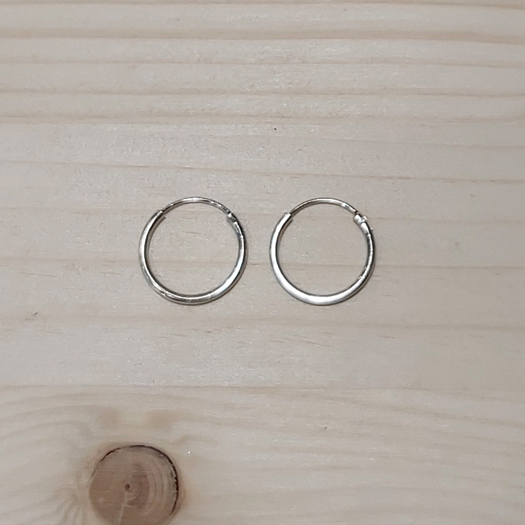 Orecchini Casadei Cerchietti Argento Diam 1,70