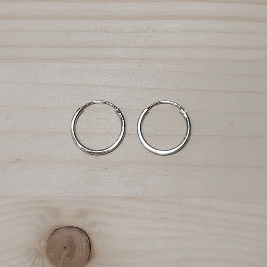 Orecchini Casadei Cerchietti Argento Diam 1,70